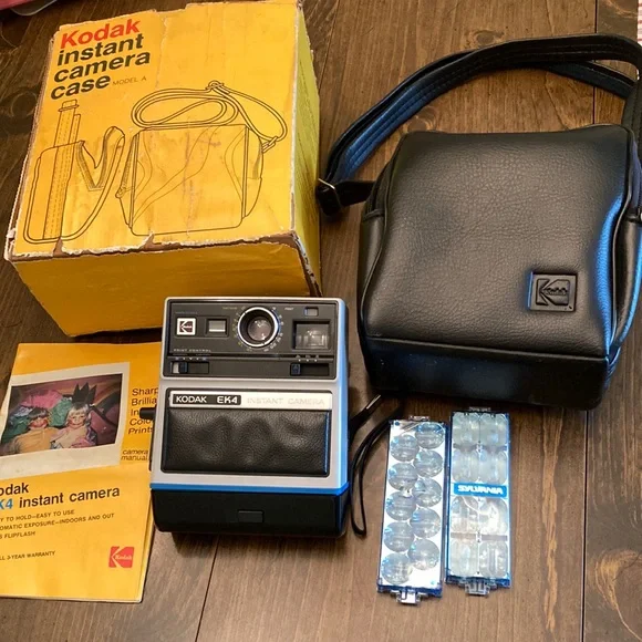Kodak Cameras, Photo Video Kodak Ek4 Instant Camera Case